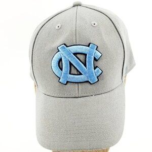 NC Carolina 47 Brand Men's OSFM, Gray & Blue Hook & Loop Adjustable Headgear Hat